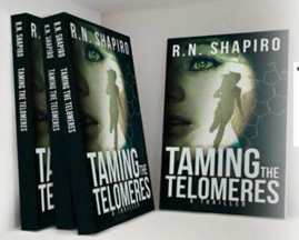Taming the Telomeres wins Gold Award for top thriller