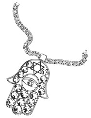 Amanda's Hamsa (Hand of Fate)