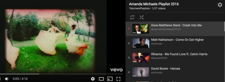 Amanda playlist
